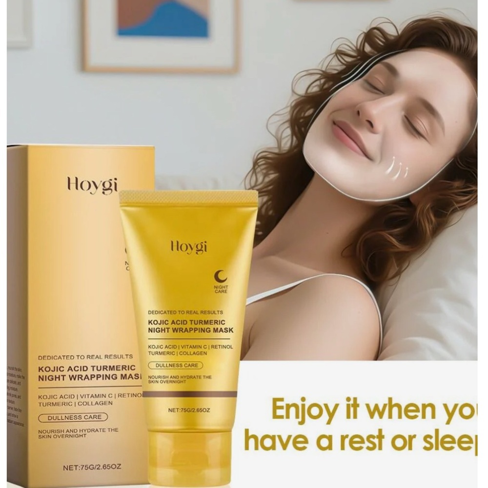 HOYGI Gold Turmeric Face Mask